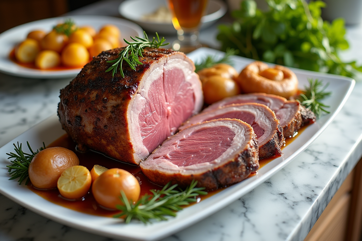 agneau cuisson